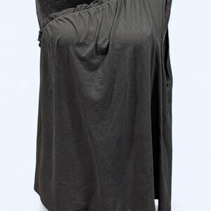 Nwot Shein 4X Black One Shoulder Top